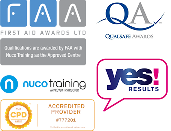 First Aid Awards, Nuco Training, CPD